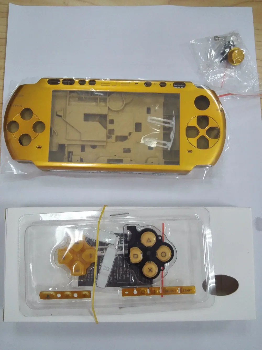 Clear-Crystal-Color-Full-set-Housing-Shell-Cover-Case-Replacement-for-PSP3000-PSP-3000-Game-Console (2)