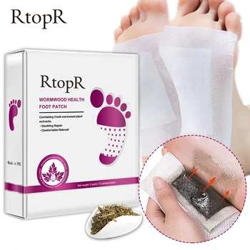 

Hot Sale 5 Pairs Wormwood Foot Patch Health Body Detox Pad Improve Sleep Quality Detox Beauty Feet Patch Feet Care