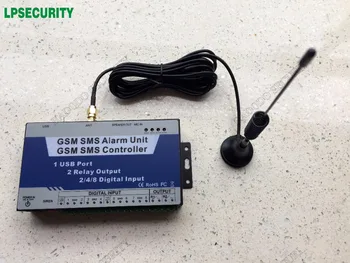 

GSM SMS weather station controller S140 4I/2O/USB PC USB interface support Quad-band GSM SMS Remote Control GSM Alarm system