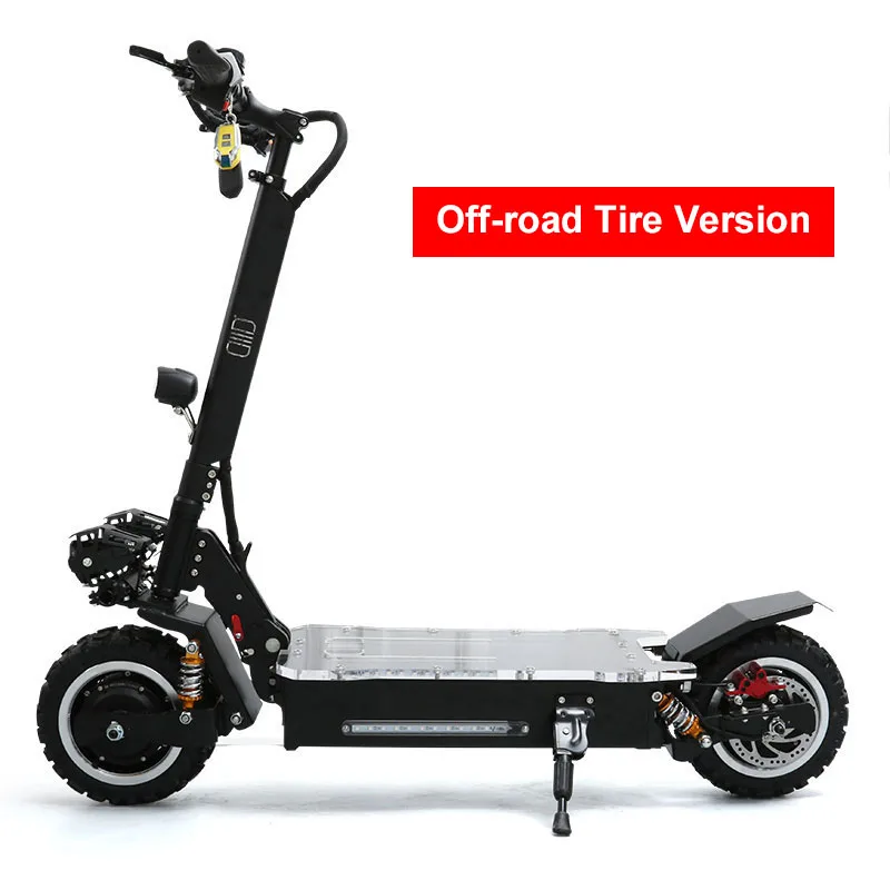 Sale 11inch electric scooter 3200W Off-road motor 60V 20ah -30ah lithium battery Double front  rear wheel drive top speed 80km/h 28