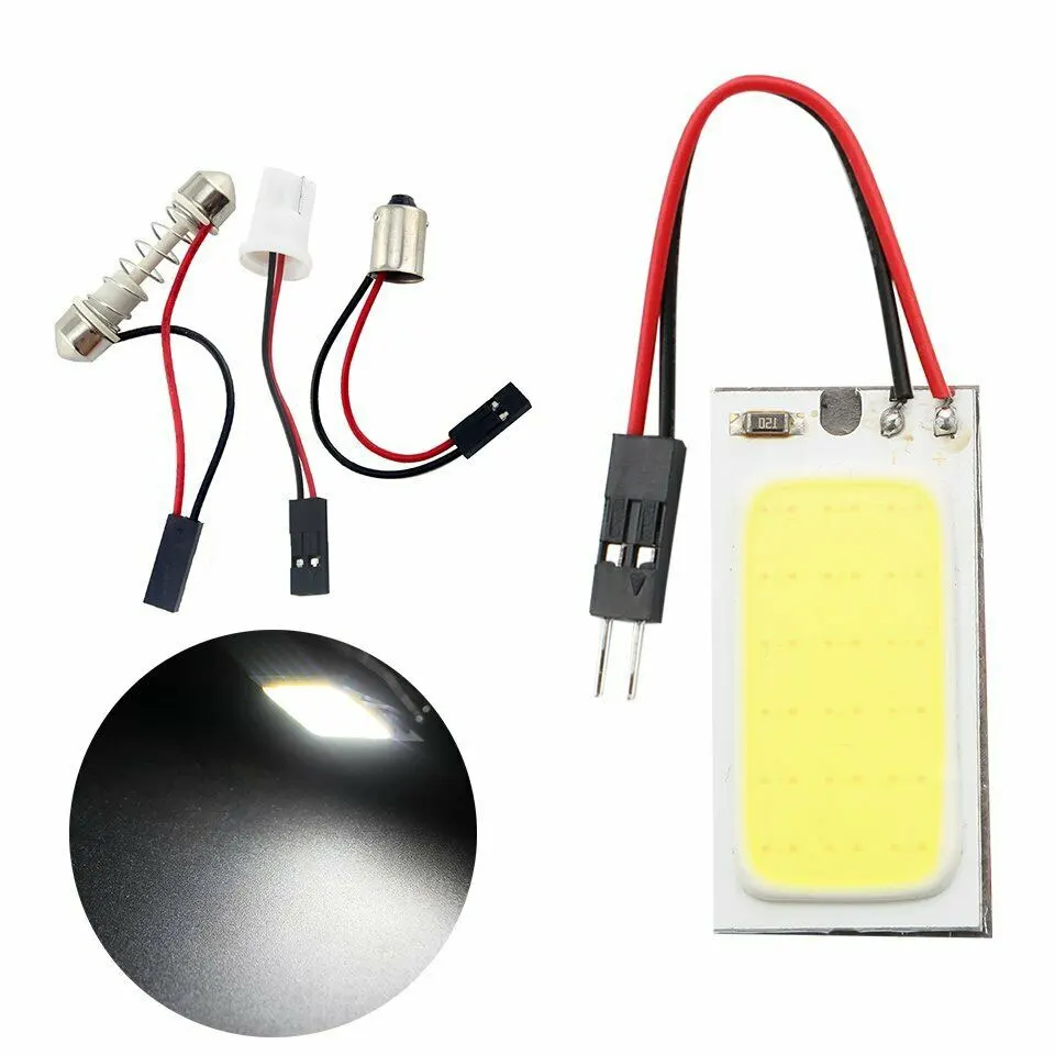 Высокое качество T10 16/24/36/48 Smd Cob Led Панель авто Интерьер Чтение карта лампа светильник C5W гирлянда BA9S T4W T10 Led креплением для вспышки sрeedlite