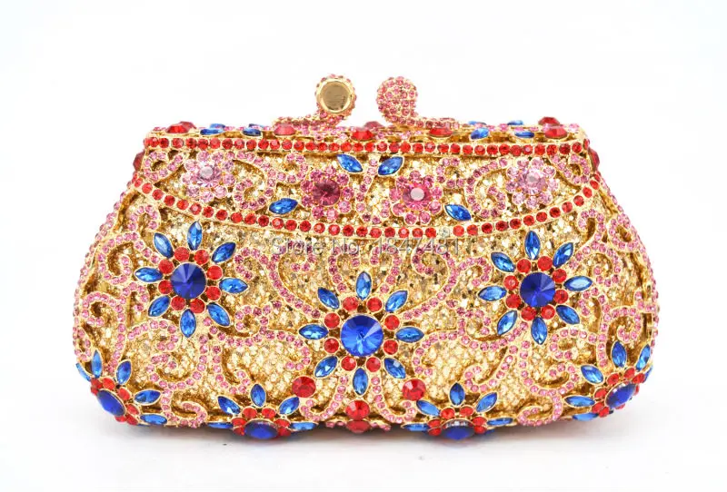 Laishangchen Luxury crystal evening bag -9