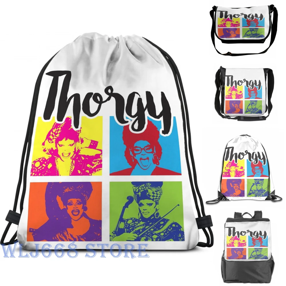Забавные сумки через плечо с графическим принтом женский рюкзак Thorgy Thor (2) на одно