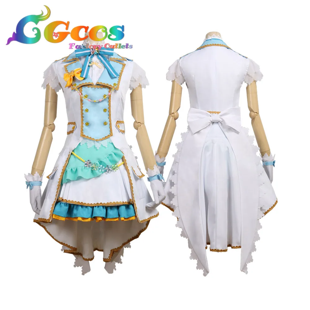 CGCOS Coplay косплэй костюм BanG Dream Pastel* палитры 2nd один Hikawa Hina аниме платье костюмы на заказ одежда форма