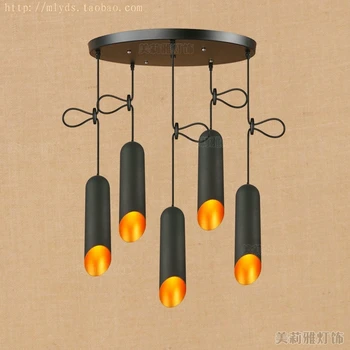

Vintage Nordic Spider Pendant Lamp Multiple Adjustable Retro Pendant Lights Loft Classic Decorative Fixture Lighting Led Home