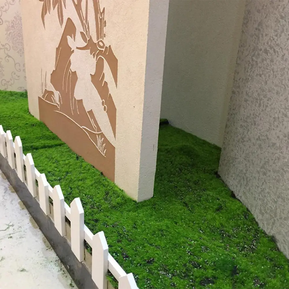 1 м* 1 м соломенный коврик зеленый искусственный газонный ковер поддельный газон домашний сад мох домашний пол DIY свадебное украшение искусственная трава