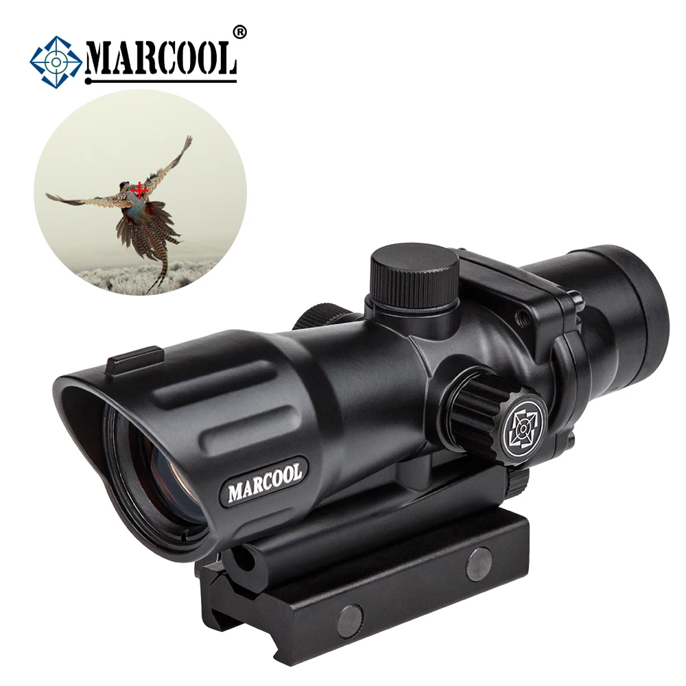 Marcool 20 мм 1x30 рельсовый пистолет аксессуары прицел тактический охотничий страйкбол оптика Снайпер коллиматор Red Dot прицел