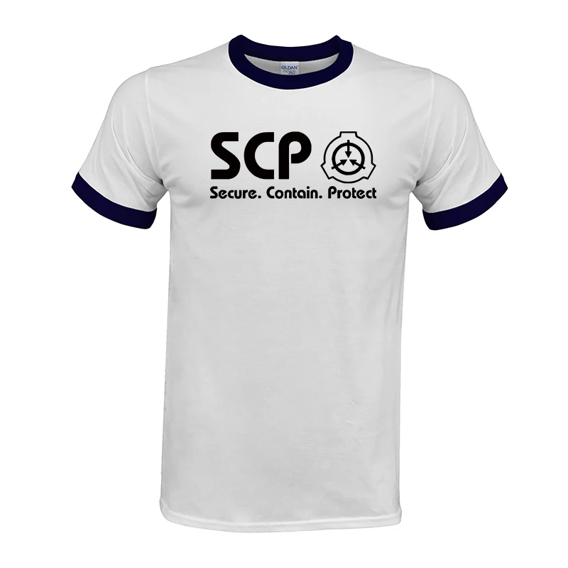 2019 эксклюзивная футболка унисекс из аниме SCP с специальным контролем