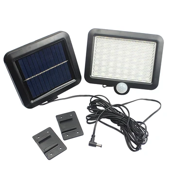 

56LED Solar flood light Waterproof with Motion Sensor Wall Lamp Outdoor Garden spotlight Parks Emergency Street spot Light