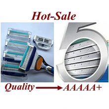 4 шт./упак. AAAAA острое лезвие высокое качество 5 слоев raplace головы бритвенное лезвие для Для мужчин бритья Уход за лицом кассеты для бритья Совместимость
