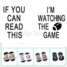 Носки если вы можете прочитать это I'm Watching игры Носки хлопка эластичные удобные унисекс Носки время игры Носки