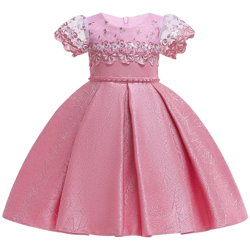 Г. Летнее элегантное платье-пачка принцессы с цветочным рисунком для девочек Детские платья для девочек, костюм для маленьких девочек вечернее платье на возраст от 3 до 10 лет