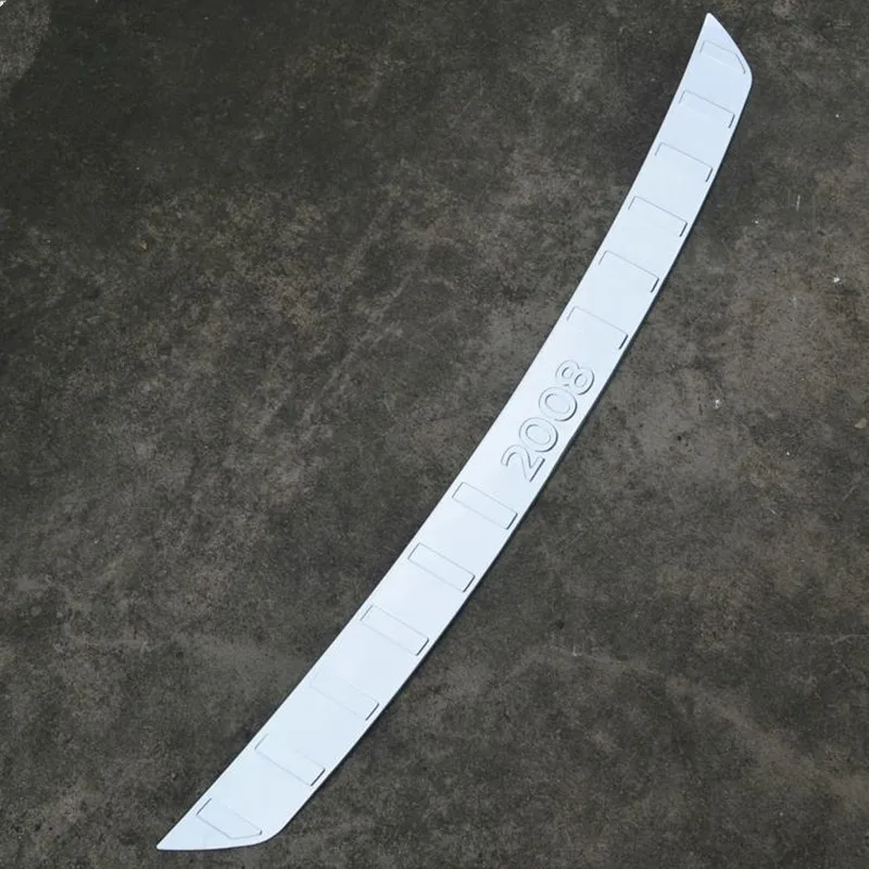 

For 2014-2016 Peugeot 2008 Car-covers High quality stainless steel Rear bumper Protector Sill fit Car-styling