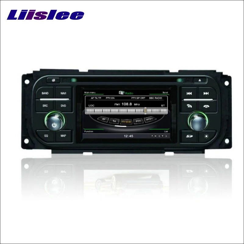 Discount Liislee For JEEP Grand Cherokee 1999~2004 Radio CD DVD Player Stereo TV iPod HD Screen GPS Nav Navi Navigation Multimedia System 1