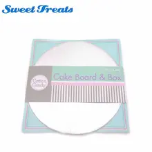 Сладкие угощения 1" Cake box и доска также костюм для 8" торт