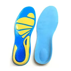 Спортивные стельки с поглощением амортизации колодки работает спортивная обувь вставками Дышащие стельки ног здравоохранение для Для