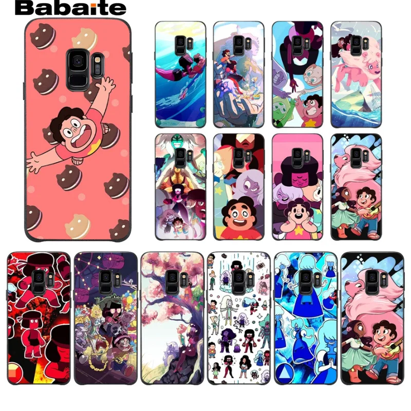 

Steven Universe anime Customer High Quality Phone Case For Samsung Galaxy s7 s6edge s9 s8 plus note 8 note9 cases Babaite