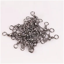 50-100 шт Роллинг двойная колонковая труба крест рыболовный шарнир снасти аксессуар кольцевой разъем pesca