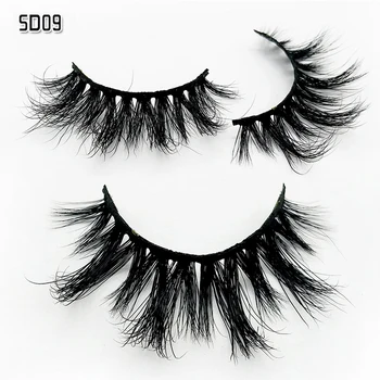 

free dhl shipping 50 pairs 25mm 5d Mink Eyelashes Criss-cross Strands Cruelty Free Mink Lashes Soft Dramatic Eye lashes Makeup