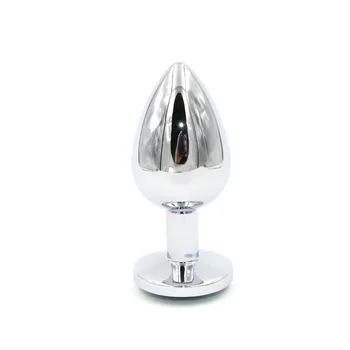 1PC Big Anal Toy Stainless Steel Metal Anal Plug Large Butt Plug Anal Sex Toys For Men Gay Woman Erotic Toys Sex Shop Products 2