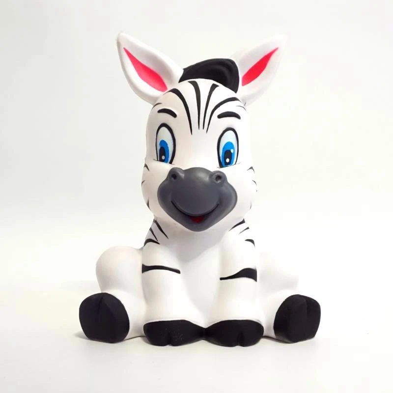 Kawaii Jumbo Animal Squishy Zebra антистрессовые игрушки лошадь Squishy медленно поднимающиеся мягкие детские забавные новые игрушки Squeeze Рождественский подарок