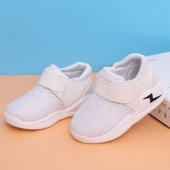 

2019 Spring New Brand Kids Shoes Boys Sneakers Mesh Breathable Slip on Boys Shoes Girls Sneakers Casual Sports Children Shoes