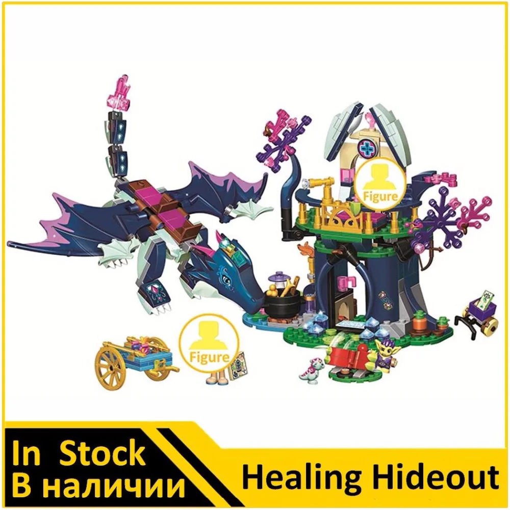 

BELA Building Blocks 10697 Compatible Elves Rosalyn's Healing Hideout 41187 Model Educational Toys for Children