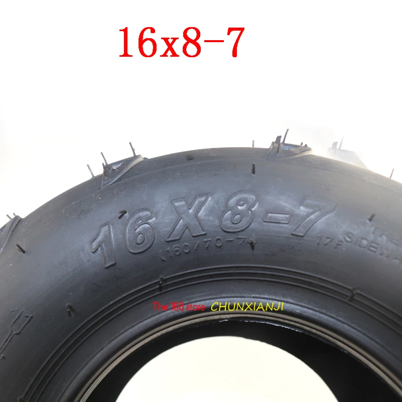 Высокая производительность 16X8-7 Kart автозапчасти 7 7 дюймов шины atv 16X8-7 16*8-7 шоссе Шины износостойкие колеса шины