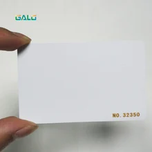 UHF ПВХ белые карты с частотой 860~ 960 МГц для УВЧ для дальних дистанций считыватель с номером серии