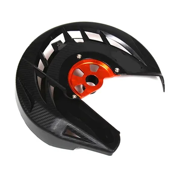 

Motorcycle Front Brake Disc Rotor Guard Cover Protector for KTM SX SXF XC XCF EXC EXCF 125-530 TD326