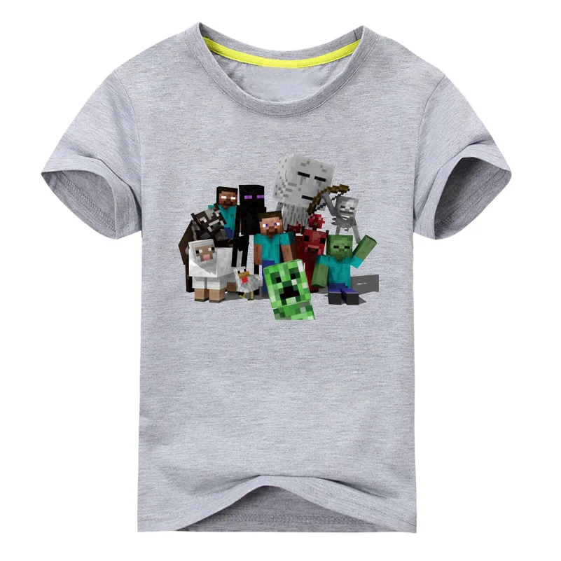 

2018 Boy Girl Summer Short Sleeve T-shirt Children 100%Cotton Tee Tops Clothes For Kids Clothing 3D Cartoon Tshirt Costume DX003