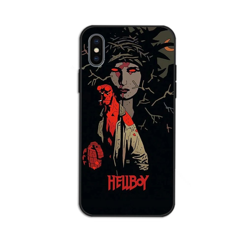 Хеллбой талии крови queen мягкий Tup силиконовый чехол для телефона iphone 8 7 6 plus x xs xr xmax