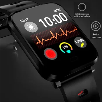 

Big Color Screen Smart Bracelet waterproof Sports Pedometer Fitness Smartband Running Walking Tracker Heart Rate Smart Wristband