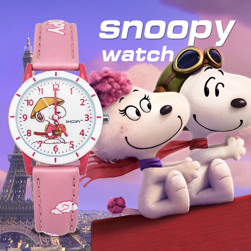 

snoopy watch women watches casual genuine brand kids watches lady men watch Quartz Wristwatches Water Resistant