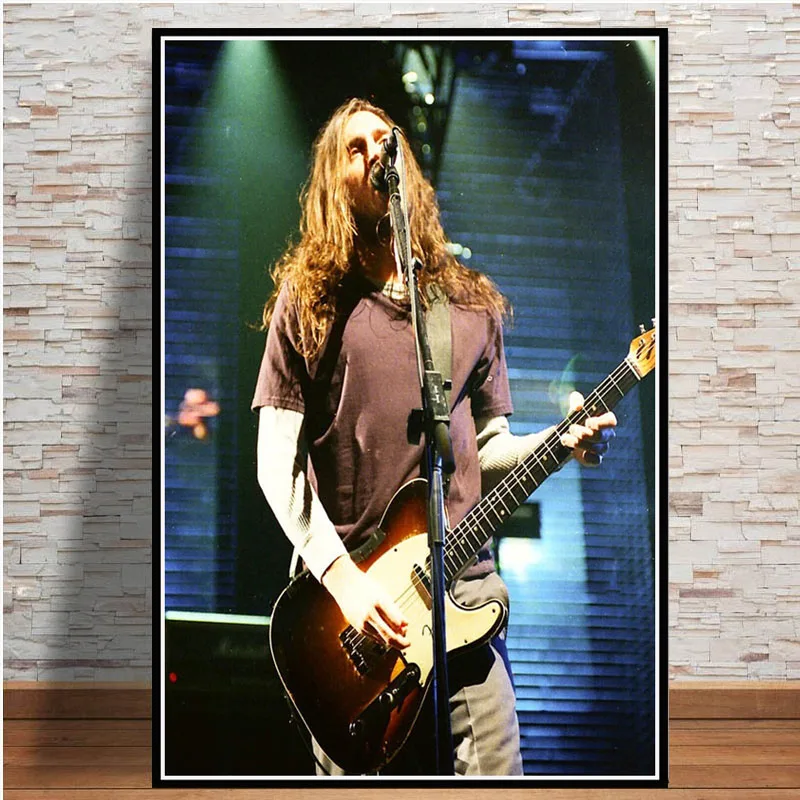 John Frusciante рок музыка звезда гитарист плакат настенное искусство картина плакаты и принты холст живопись для комнаты домашний декор
