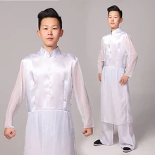 Disfraces костюм для взрослых боевых искусств мужской барабанный танец китайские народные костюмы Весенний фестиваль сценические костюмы