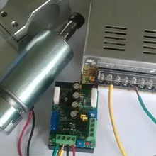 DIY ER11 300 Вт 24 В 12000 об./мин. pcb мощность двигателя шпинделя взять кронштейн и регулятор скорости и источника питания один комплект
