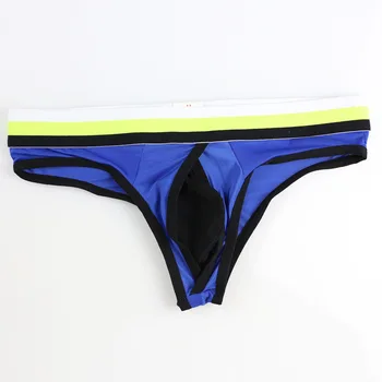 

Sexy Gay Underwear Men Briefs Shorts Mesh U Convex Pouch Panties Ice Silk Breathable Thongs Lingerie Male Underpants 7 Color S-L