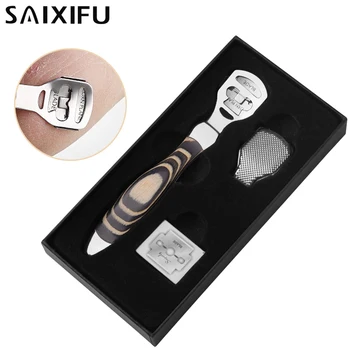 

1Set Foot Dead Skin Foot Rasp Shaver Cuticle Cutter Callous Remover Razor Scraper Exfoliating Smooth Skin Care Tool Suit JB26