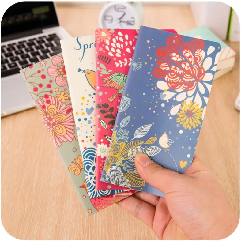 Cute Portable Travelers Notebook Paper Student Korean Retro Mini Note Book 3 PCS/Lot Simple Handbook Planner | Канцтовары для офиса