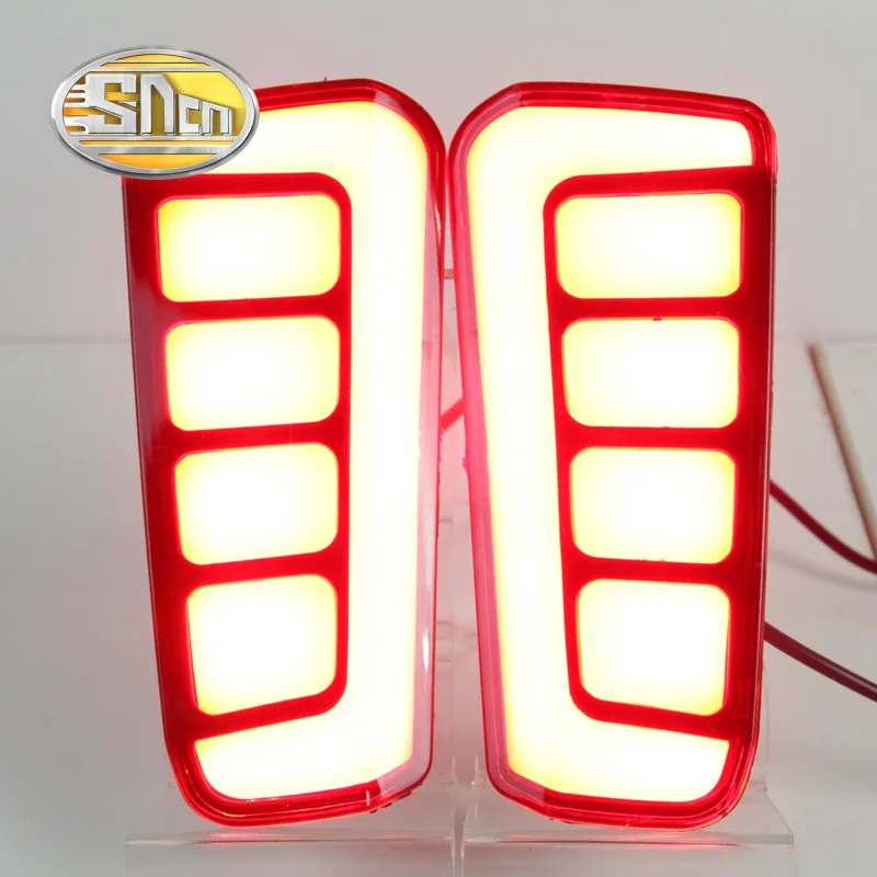 For Toyota Vellfire ALPHARD Multi-function LED Rear Fog Lamp Bumper Light Auto Brake Light Turn Signal Reflector