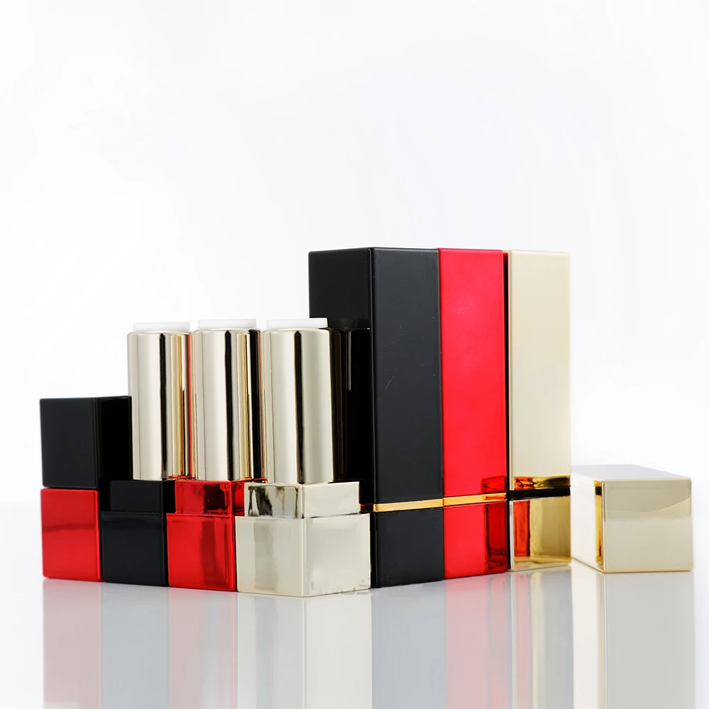 Redblackgold Square Lip Balm Tube, 12.1mm Empty Lipstick Tube Galore -  Refillable Bottles - AliExpress