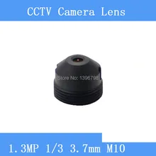 HD 1.3MP Infrared surveillance camera pinhole lens 3.7mm M10 thread CCTV lenses