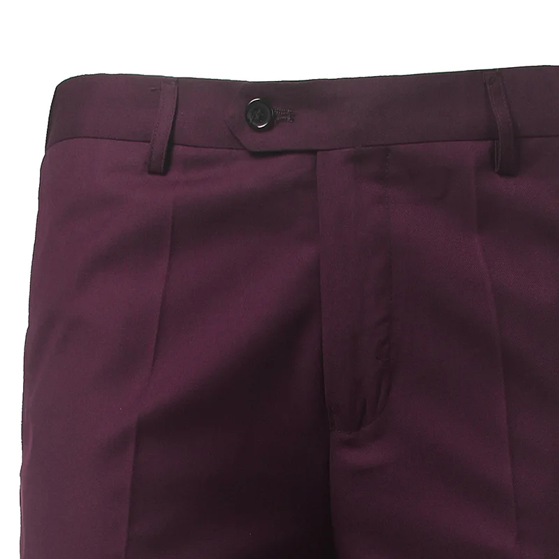 Костюмные брюки, модные элегантные мужские брюки, одноцветные прямые длинные брюки, мужские облегающие официальные брюки черного цвета