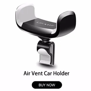 USAMS-Car-Phone-Holder-for-iPhoneX-8-7-6-Adjustable-Air-Vent-Mount-Car-Holder-360
