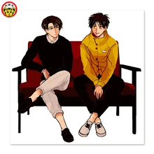 Картина по номерам художественная Краска по количеству разных двух красивых мальчиков, крутая, сделай сам, рисунок на ткани