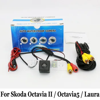 

For Skoda Octavia II Toura A5 Octavia5 Laura / RCA Wire Or Wireless HD CCD Night Vision Parking Rear View Camera