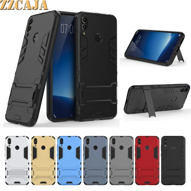 Чехол ZZCAJA для Huawei Honor 8C роскошные двухслойные противоударные супер тонкие чехлы