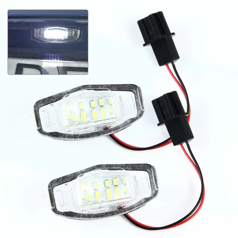 

18LEDs Number Plate Light License Plate Light Lamp Bulbs for Boats Motorcycle Automotive Aircraft Truck Trailer 12V