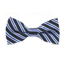 Новое Детское платье с галстуком-бабочкой из полиэстера, шелкокрашеное жаккардовое платье в полоску с галстуком-бабочкой для мальчиков, модное праздничное платье на день рождения